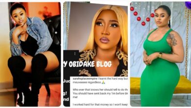 "You cannot be owing me & block me"- Actress Sarah Martins calls out her ex-bestie, Judy Austin, over alleged N1m debt