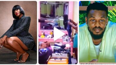 "You're Just A Woman Wrapper"- Fans React As Adekunle F*ghts Alex (VIDEO)