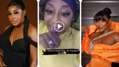 Actress Ini Edo Announces Her Engagement, Flaunts Diamond-Studded Ring (VIDEO)