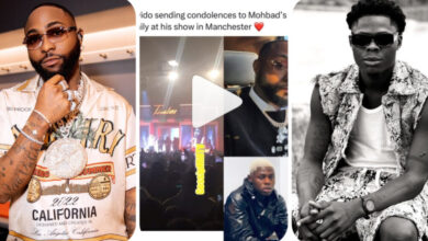 Davido Pays Tribute To Mohbad During His Manchester Show (VIDEO)