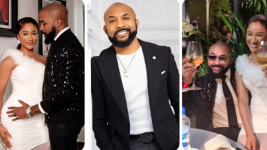 “My One And Only Wife And Babymama” – Banky W Showers Wife, Adesua With Sweet Praises, Shares Photos Of Their Date Night