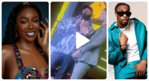     "Miss Boundaries Nor Go Sleep This Night, She Fit Kee Neo For Dream"- Netizens React As Neo Says He Has Nothing Romantic With Tolanibaj (VIDEO)   Big brother naija all stars housemate, Neo was evicted today. During his eviction, Ebuka asked if him to explain his relationship with Tolanibaj, who was overly protective of him during the show. Neo stated that himself and Tolani are just friends, no romance between them.     In his words:  "Tolani and I have a friendship..nothing rom@ntic between us."     Some comments online:   @teelyestyle    Miss boundary punching the air right now 😂😂😂   @mikkytorino   This guy don’t love tolani 🙄 and its gr0ss that she’s f0rc!ng herself on him, likeee pls have some self respect   @zidemporium   You can breakup with me but am not breaking up with you in the mud😂. But Neo try the cover her small na    @drphili  😂😂 Tolani will kee this Neo for dream 😂😂    @eyiuche    Miss boundaries no go sleep this night oo 😂😂😂😂😂   @lex    Someone check on miss boundaries 😂😂    @fazzy   Low-key dem go think white money na fake eviction 😂😂😂he will back to house soon not knowing my guy don reach enugu state😂