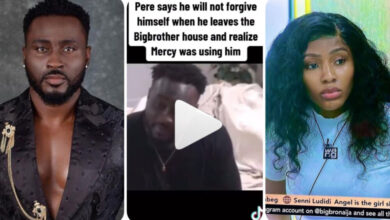 “I Will Not Forgive Myself When I Leave Biggie’s House And Realize Mercy Was Using Me” – BBNaija Pere (VIDEO)