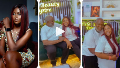 “I Was Made And Raised In Love” – Actress, Chisom Steve Writes As She Shares A Beautiful Video Of Her Parent