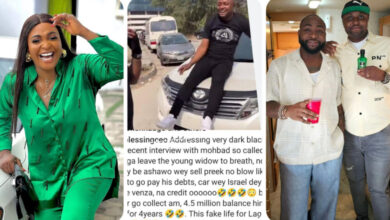 “Pay The Balance Of 4.5million You’ve owed for 4 Years” — Blessing CEO Calls Out Davido On Behalf Of Her Friend, IVD, For Failing To Finish Payment For The Car He Gave To Israel Sometime Ago (VIDEO)