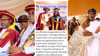 Femi Otedola donates N1million Each To 750 Students Of Augustine University As He Is Made Chancellor Of The Institution (DETAIL)