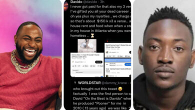 “I Never Got Paid For Producing Your Songs, Housing, Feeding You In Atlanta” – Davido Tells Dammy Krane After Called Out (DETAIL)