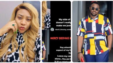 Actress Nkechi Blessing Breaks Silence After She & Her Boyfriend Xxssive unfollowed each other on instagram