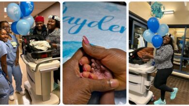 Congratulations In Order As Nollywood Actor, Stan Nze & Wife, Blessing Welcome Their First Child, A Boy (VIDEO/PHOTOS)