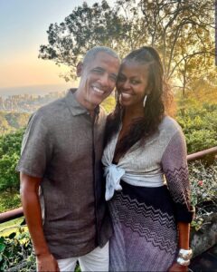 Barack and Michelle Obama wedding anniversary