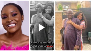 "I'm Glad To Have You As A Father"- Ilebaye Pens Sweet Note To Her Dad On His Birthday (VIDEO/PHOTOS)