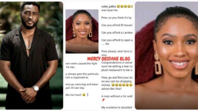 "Next Time Pere, Cut Your Coat According To Your Size"- Blogger Writes, Reveals Alleged Cause Of F!ght Between Pere & Mercy Eke (DETAIL)