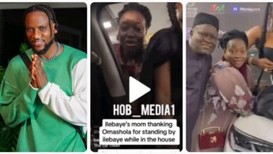 “Nor Thank Me, I Go Send My Account Number Appreciate Me There” Omashola tell Ilebaye’s Mom After she thanked  him For Standing Up For her daughter In The House (VIDEO)