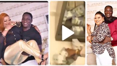 Prophet Jeremiah Fufeyin surprised his wife with N55,000,000 cash for her birthday (VIDEO/PHOTOS)