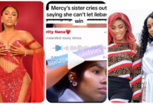 “They Denied Us What’s Ours, I Will Not Let Them…..” – Mercy Eke’s Sister Cries Out After Ilebaye Won The Bbn All Stars Grand Prize (VIDEO)