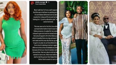 "If Anything Happens To Me, Hold Israel DMW responsible, He Went To Be@t Up My Mum In Her Shop"- Estranged Wife Sheila Gives Her Side Of The Story After Isreal Called Her Out (DETAILS)