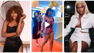 “She Be Like Small Pikin Wey Dem Carry Go Shoprite”- Netizens React To Ilebaye’s Outfit To Her Meet & Greet In Abuja (VIDEO)