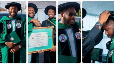 “Steady Winning” BBN Frodd Writes As He Bags Doctorate Degree (PHOTOS)