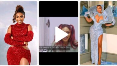 "You Don’t Repeat Clothes But You Are Battling With Insufficient English" Netizens Bl@st Mercy Eke After Video Of Her Saying She Doesn't Repeat Clothes Resurfaced