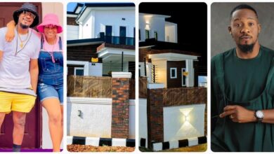 Congratulations in order as Actor Jnr Pope & wife acquire a new house