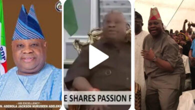 “I Wanted To Be A Musician But My Parents Discouraged Me” — Osun Governor Ademola Adeleke