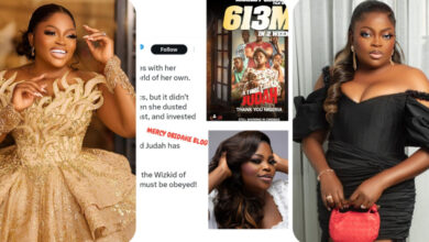 “Funke Akindele Is The Wizkid Of The Movie Industry. She Must Be Obeyed”  – Lady Says