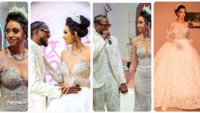 “Thank You For Giving Me The Wedding Of My Dreams”-  Omashola’s Wife Pens Lovely Note To Him, Shares More Photos From Their Wedding