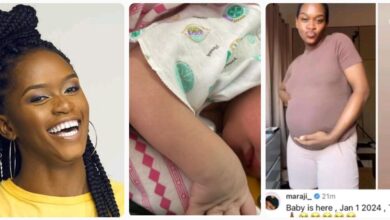 “Second Babies Come So Fast….”-Skitmaker, Maraji Says As She Welcomes Her Second Child (PHOTOS)