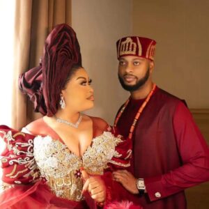  “I give praise to God for blessing me with a woman with a pure heart” Nkiru Sylvanus husband, Riches Sammy pens sweet note to her on their 1st wedding anniversary (PHOTOS)