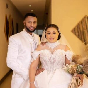  “I give praise to God for blessing me with a woman with a pure heart” Nkiru Sylvanus husband, Riches Sammy pens sweet note to her on their 1st wedding anniversary (PHOTOS)