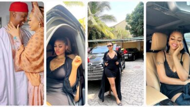 “Valentine is beautiful over here”- Actress/billionaire wife, Regina Daniels, writes as she shows off a Lexus bulletproof SUV gift (VIDEO/PHOTOS)