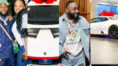 Davido Splashes Over N70million, Gifts Chioma A Lamborghini On Valentine’s Day