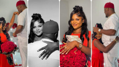 “I Said Yes To A Lifetime Of Love” – Actress Favour Nwachukwu Gets Engaged To Movie Director, Mario Emmanuel