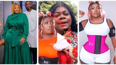 “St0p Ty!ng Your W0mb With Waist Trainer, Give Your Husband A Child”- Lady Calls Out Anita Joseph After She Celebrated 4th Wedding Anniversary (VIDEO)