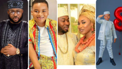 “When I Count My Blessings, I Count You” – Actress Tonto Dikeh’s Ex-Husband, Olakunle Churchill Celebrates First Son, King Andre On His 8th Birthday Anniversary (PHOTOS)