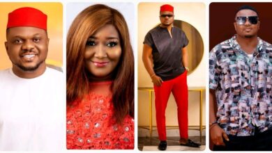 “You’re A Wonderful Soul, Gentle, Loving & Happy”- Actress Ebele Okaro Celebrates Her Colleague, Ken Erics On His 39th Birthday (PHOTOS)