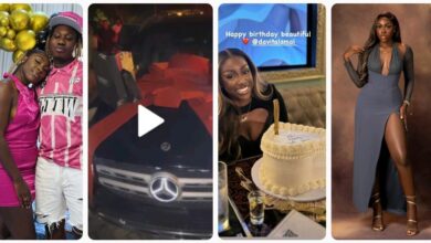 Zlatan Ibile gifts his babymama a brand new car as she celebrates her 27th birthday (Video/Photos)