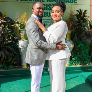 "I'm Happily Married To The Most Amazing Cute Husband Ever!!"- Ultimate Love Star, Dr Cherry Reveals, Shares Photos From Civil Wedding