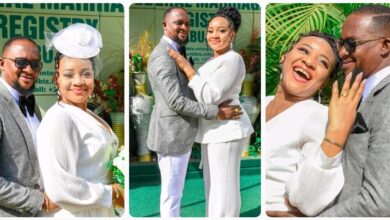 “I’m Happily Married To The Most Amazing Cute Husband Ever!!”- Ultimate Love Star, Dr Cherry Reveals, Shares Photos From Civil Wedding