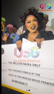 "How come Bobrisky won best dressed female award... Who picked him? " - Actress, Toyin Abraham reacts to Bobrisky winning the best dressed female at a movie premiere last night (VIDEO)