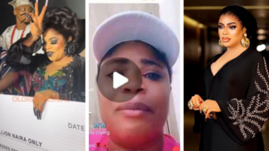 “I don’t want to be in debt, please support me” – Filmmaker, Eniola Ajao begs Nigerians to watch her movie, says no award was given to Bobrisky (VIDEO)