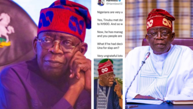 Nigerians are very ungrateful set of people, what if Tinubu had decided to take dollar to N3,500, una for sl@p am? ” – X user says