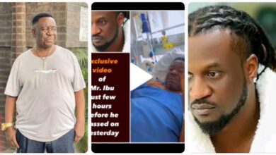 “Rudeboy if you no go heaven, call me Nama (Meat) – John Okafor aka Mr Ibu’s special message to Paul Okoye before his death (VIDEO)