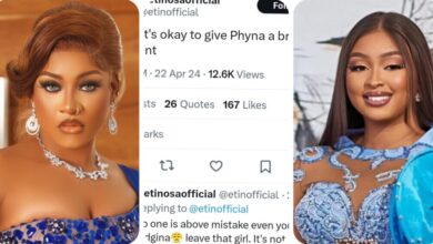 “Anyone That Comes For Phyna Again Will Have It Hot With Me, Give The Girl A Break”- Actress Etinosa Roars As She Shows Support For Phyna (DETAIL)