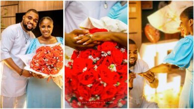 Congratulations In Order As Skit Maker, Femi Babs Engages Fiancee (PHOTOS)