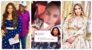 "Women H@te Polygamy But Love It With A Rich Man"- Reactions As  Actress Regina Daniels Shows Support For Her Husband & Co-wife (VIDEO)