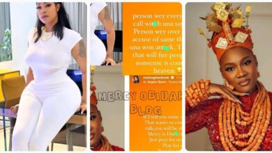 “More than 10 people have accused Mercy J of being a W!tch. She is very dark……..some of your faves are ready to talk now ” – Actress Angela Okorie continues to dr@g Mercy Johnson