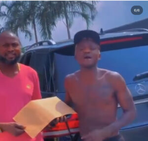 Portable buys new car