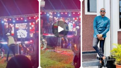 Nollywood Stars Hold Candlelight Service For Their Colleague, Late Junior Pope (VIDEO)