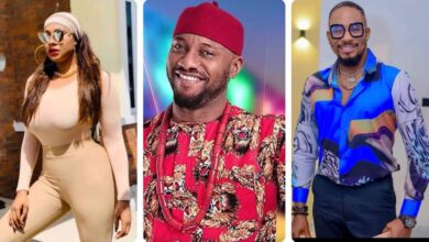 “This just shows how wïckëd you are..” – Angela Okorie Savages Yul Edochie After He Revealed Reasons For Not Mourning Jnr Pope